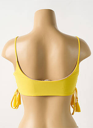 Sutien de costum de baie elasticitate sutiene galben PILYQ femeie