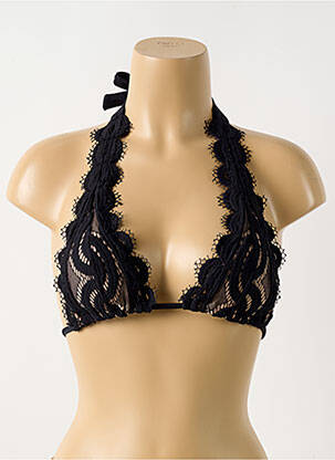 Sutien de costum de baie negru PILYQ femeie