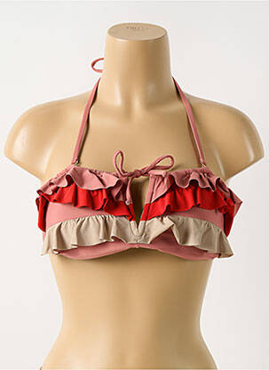 Sutien de costum de baie roz PILYQ femeie