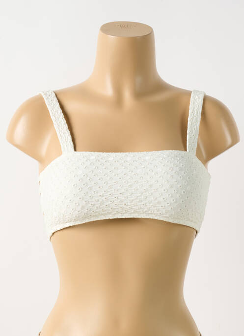 Sutien de costum de baie bej PILYQ femeie