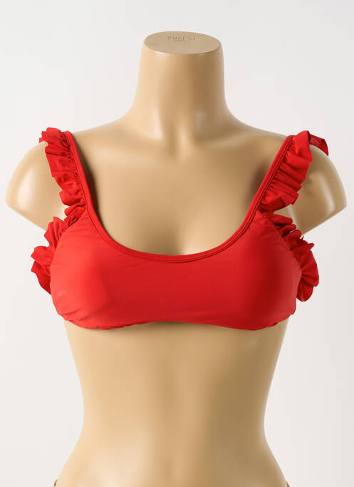 Sutien de costum de baie roșu PILYQ femeie