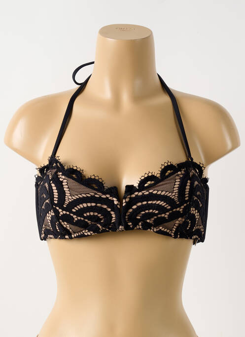 Sutien de costum de baie negru PILYQ femeie