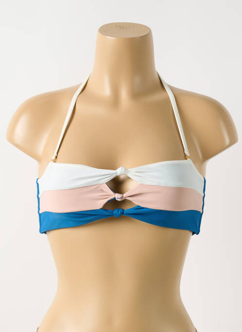 Sutien de costum de baie albastru PILYQ femeie