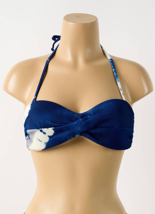 Sutien de costum de baie albastru PILYQ femeie