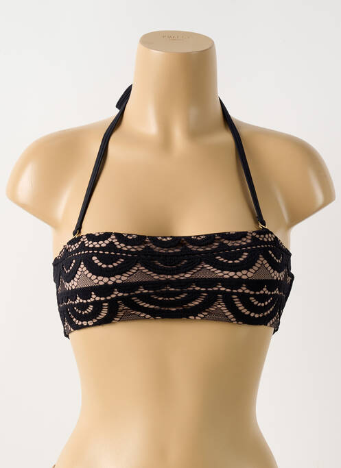 Sutien de costum de baie negru PILYQ femeie