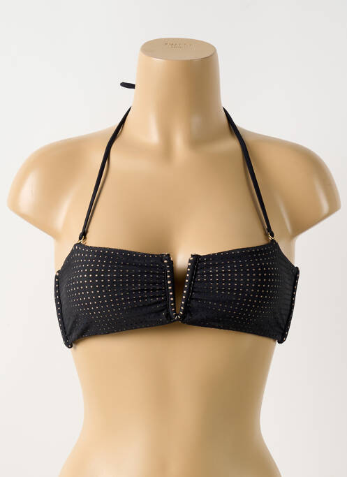 Sutien de costum de baie negru PILYQ femeie