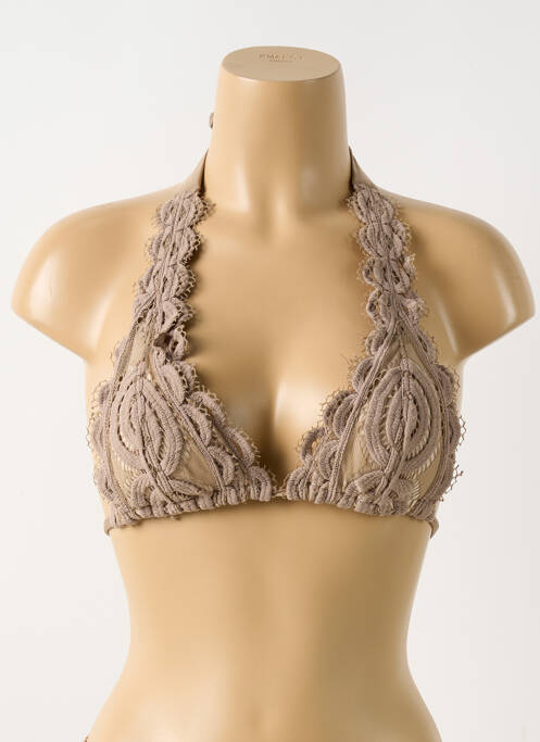 Sutien de costum de baie maro PILYQ femeie