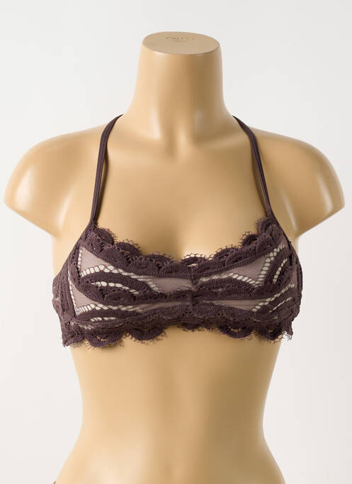 Sutien de costum de baie maro PILYQ femeie