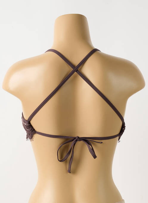 Sutien de costum de baie maro PILYQ femeie