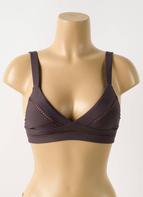 Sutien de costum de baie maro PILYQ femeie