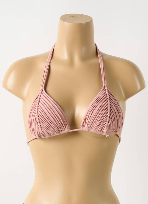 Sutien de costum de baie roz PILYQ femeie