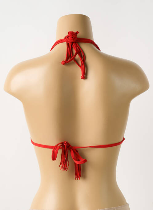 Sutien de costum de baie roșu PILYQ femeie