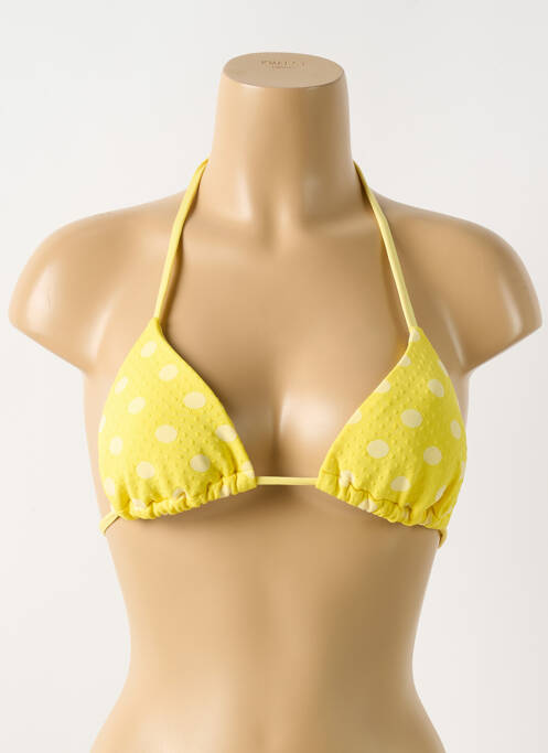 Sutien de costum de baie galben PILYQ femeie
