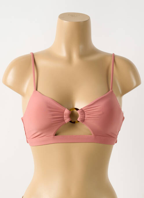 Sutien de costum de baie roz PILYQ femeie