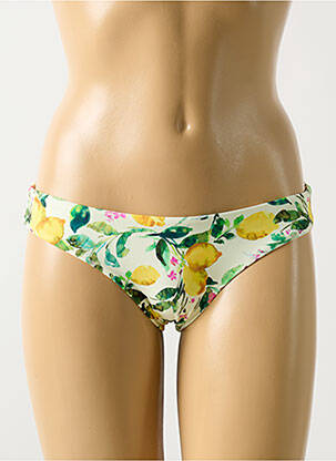 Chiloți de baie verde PILYQ femeie