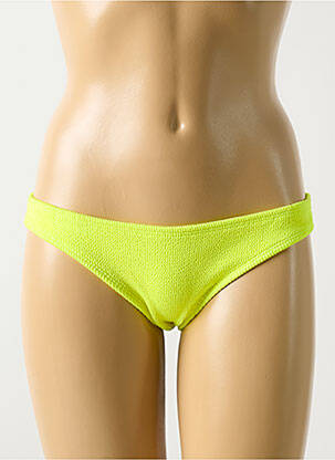 Chiloți de baie galben PILYQ femeie