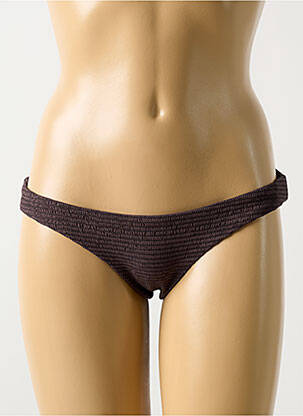 Chiloți de baie maro PILYQ femeie