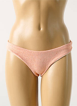 Chiloți de baie portocaliu PILYQ femeie