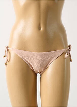 Chiloți de baie roz PILYQ femeie