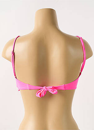 Sutien de costum de baie elasticitate top sutien modelat roz PHAX femeie