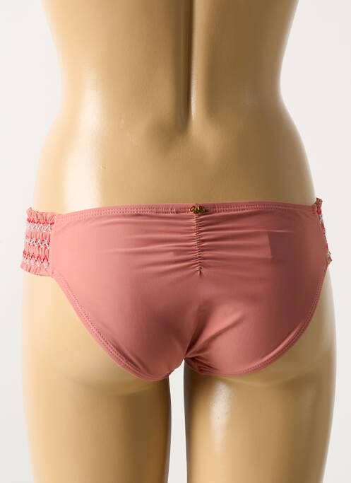 Chiloți de baie roz PILYQ femeie