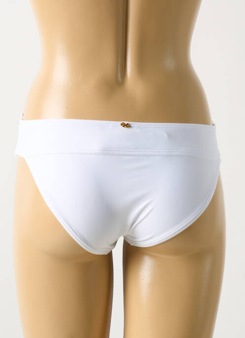Chiloți de baie alb PILYQ femeie