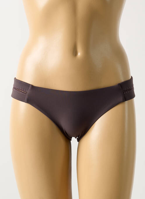 Chiloți de baie maro PILYQ femeie