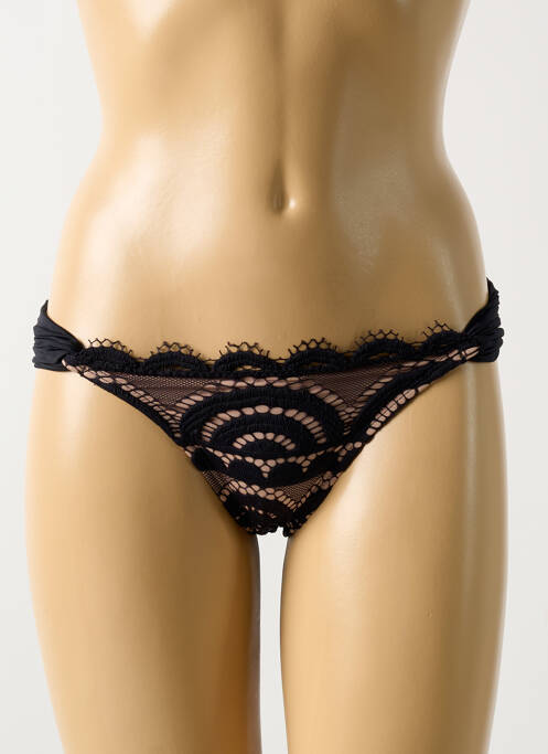 Chiloți de baie negru PILYQ femeie