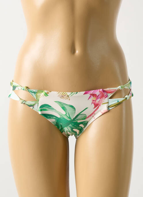 Chiloți de baie verde PILYQ femeie