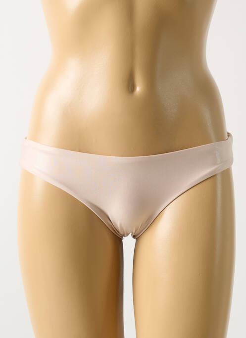 Chiloți de baie roz PILYQ femeie