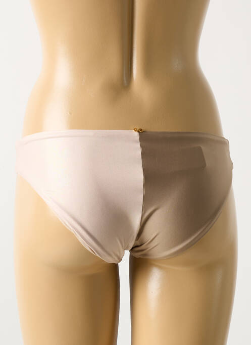 Chiloți de baie bej PILYQ femeie