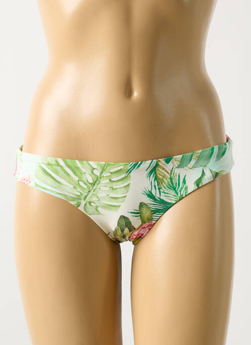 Chiloți de baie verde PILYQ femeie