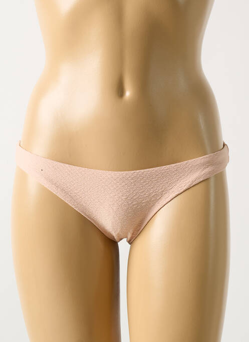 Chiloți de baie roz PILYQ femeie