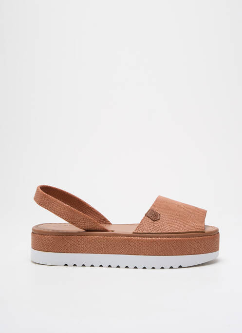 Sandale/Pantofi decupați maro POPA femeie