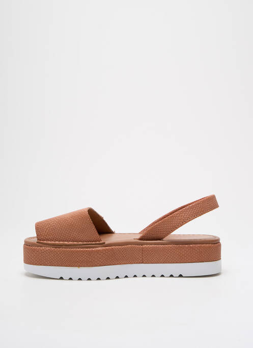 Sandale/Pantofi decupați maro POPA femeie