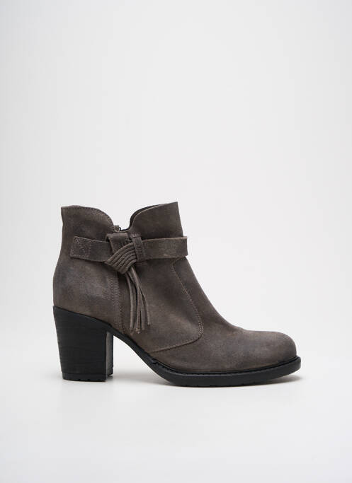Botine/Ghete gri PALLADIUM femeie
