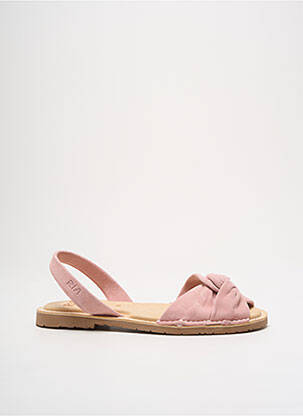 Sandale/Pantofi decupați roz RIA MENORCA femeie