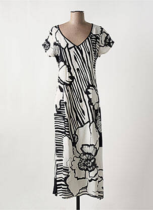 Rochie de plajă negru MIRADONNA femeie