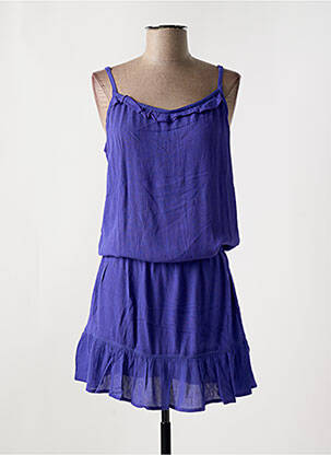 Rochie de plajă bretele subțiri violet CYELLE femeie