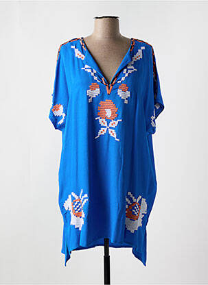 Rochie de plajă albastru CYELL femeie