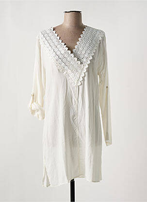 Rochie de plajă bej MILONGA femeie