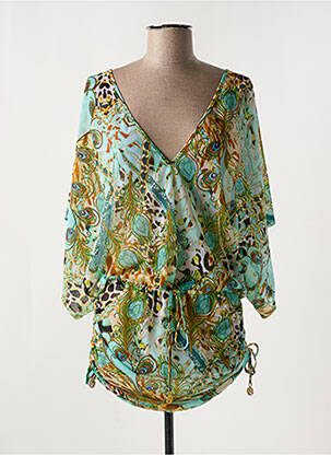 Rochie de plajă albastru LULI FAMA femeie