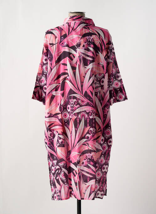 Rochie de plajă roz MIRADONNA femeie