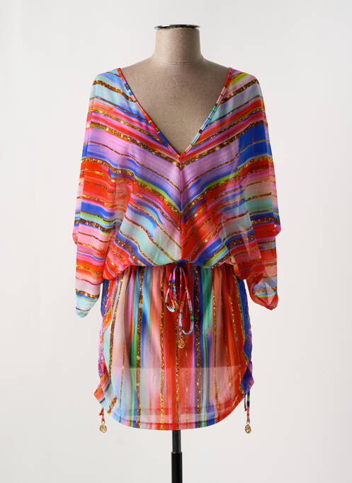 Rochie de plajă portocaliu LULI FAMA femeie