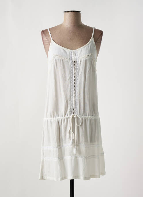 Rochie de plajă închidere cu legături de legat bej CYELL femme