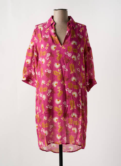 Rochie midi roz CYELL femeie