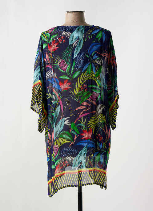 Tunică mâneci scurte albastru CYELL femeie