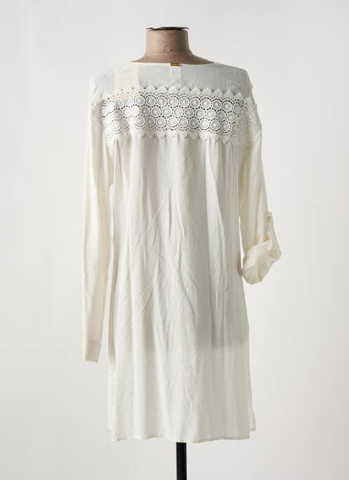 Rochie de plajă bej MILONGA femeie