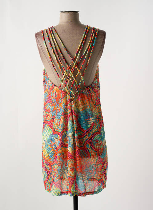 Rochie de plajă portocaliu LULI FAMA femeie