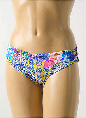 Chiloți de baie albastru MILONGA femeie